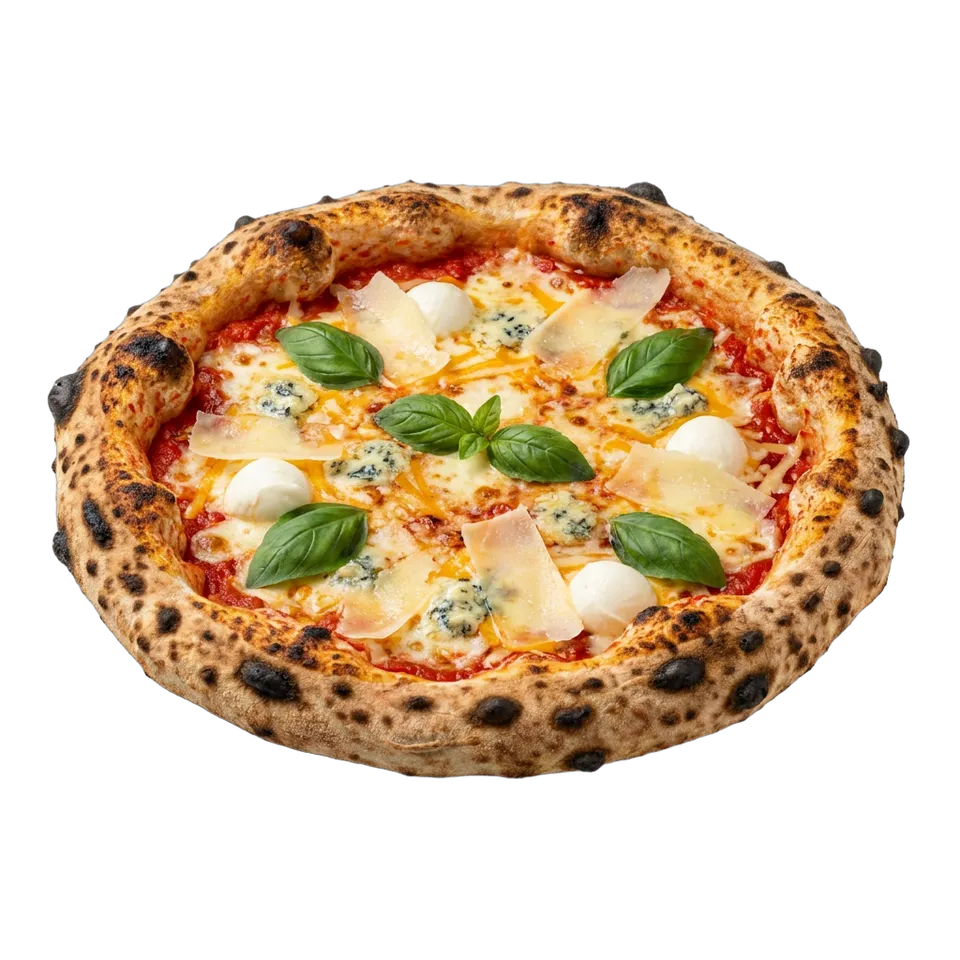 four cheese from Pizzeria da PS, Bhilai